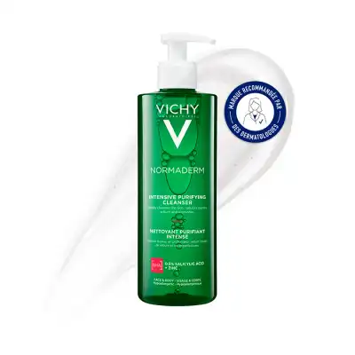 Vichy Normaderm Phytosolution Gel Purifiant Intense Flacon Pompe/400ml à Vétraz-Monthoux