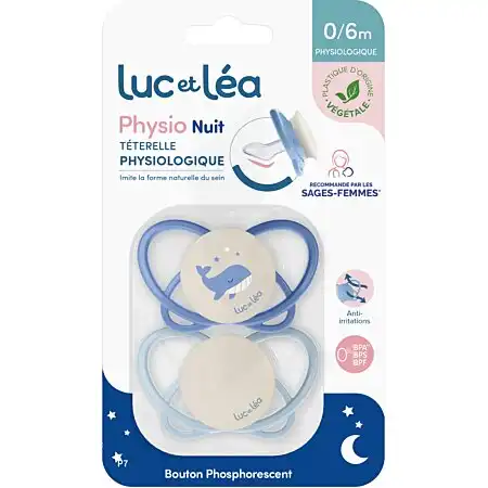 Luc&lea Sucet 0-6 Physio Air Nuit Duo