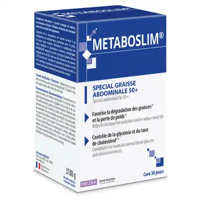 Metaboslim Gélule Spécial Graisse Abdominale 50+ Etui/90 à STRASBOURG
