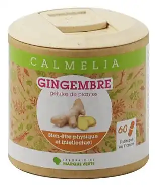 Calmelia Gingembre 220mg Gélules  Boîte De 60