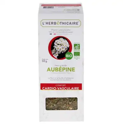 L'herbothicaire Aubépine Bio Tisane Sachet/50g à ANGLET