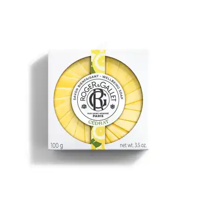 Roger & Gallet Savon Bienfaisant Cédrat 100g
