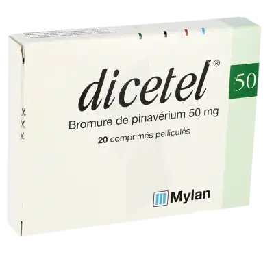 DICETEL 50 mg, comprimé pelliculé