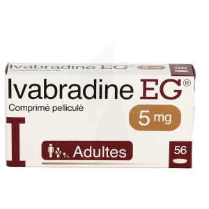Ivabradine Eg 5 Mg, Comprimé Pelliculé