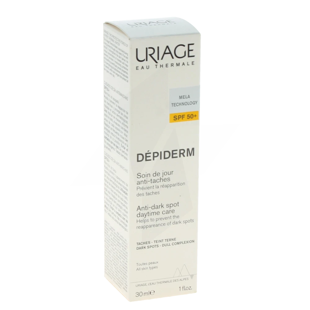 Uriage Depiderm Spf50 Cr Soin De Jour Anti-taches Fl Airless/30ml