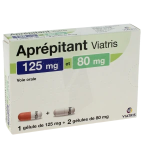 Aprepitant Viatris 125 Mg, Gélule Et Aprepitant Viatris 80 Mg, Gélule