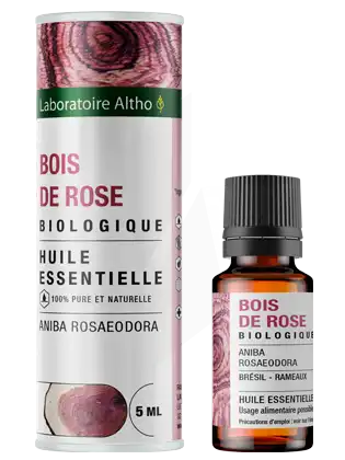 Laboratoire Altho Huile Essentielle Bois De Rose Bio 5ml