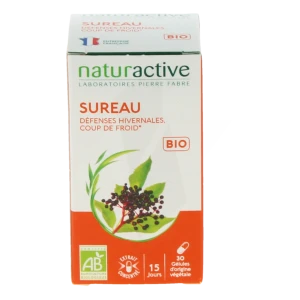 Naturactive Phytotherapie Sureau Bio GÉl Pilulier/30