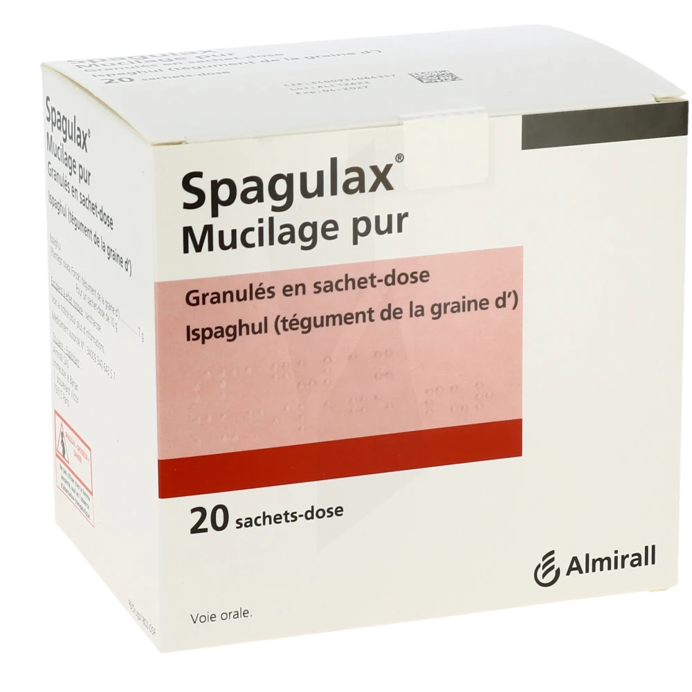 Pharmacie de la Place - Médicament Spagulax Mucilage Pur, Granulés ...