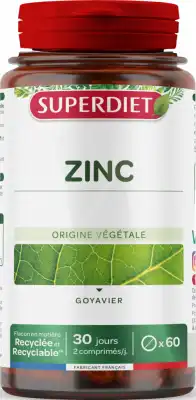 Superdiet Zinc Comprimés B/60 à Bordeaux