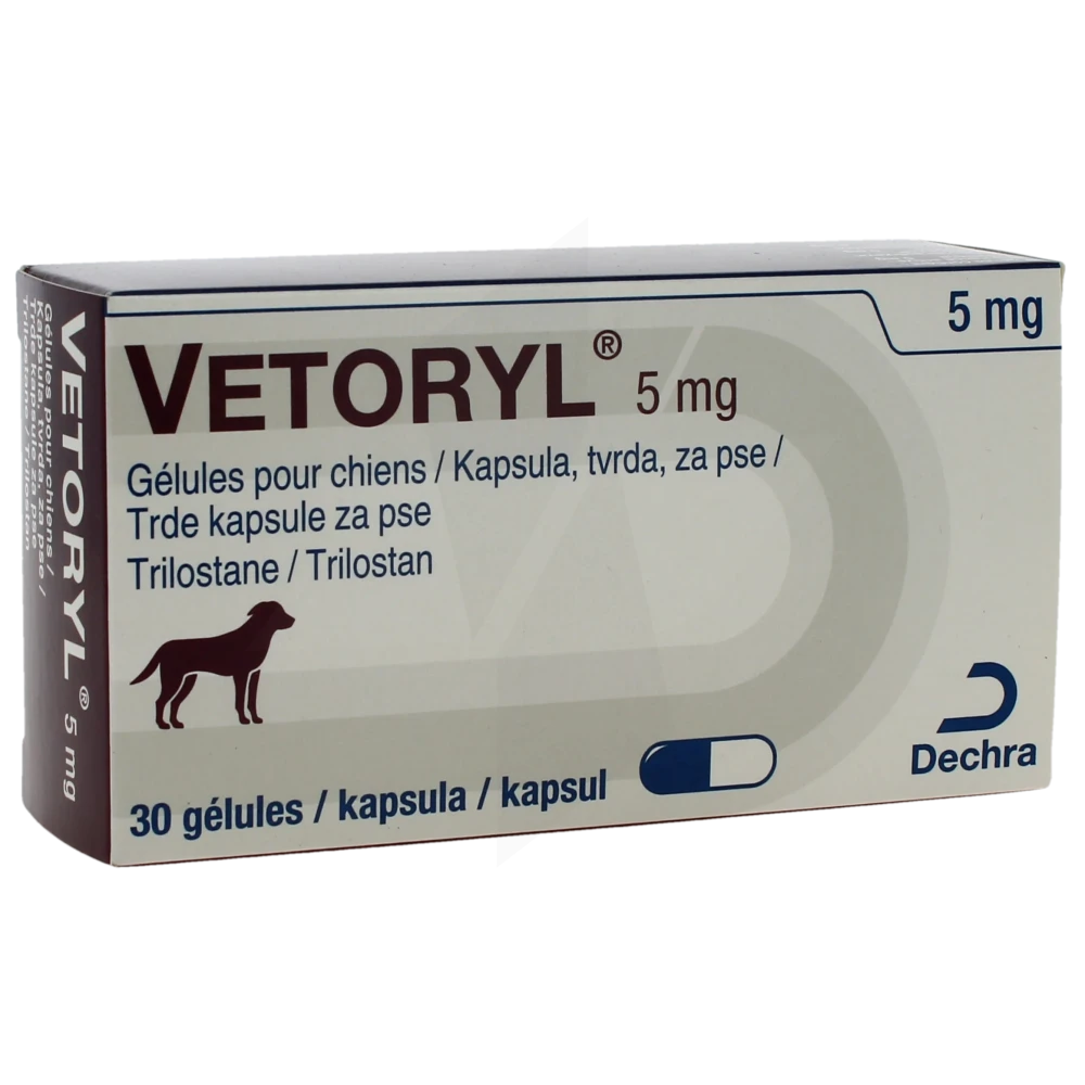 Vetoryl 5 Mg Gelules Pour Chiens, Gélule
