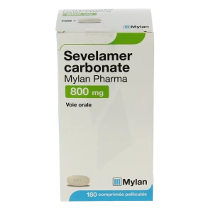 Sevelamer Carbonate Viatris 800 Mg, Comprimé Pelliculé