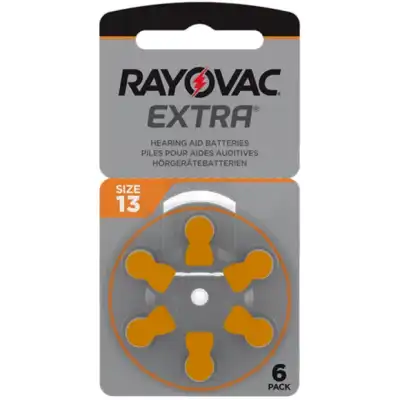 Rayovac Extra Advanced Pile Auditive Type 13 B/6 à MIRANDE