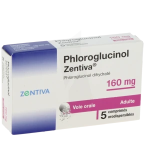 Phloroglucinol Zentiva 160 Mg, Comprimé Orodispersible