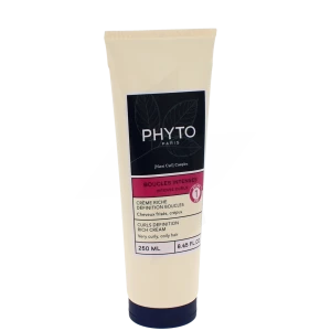 Phyto Boucles Intenses Crème Riche Nutrition T/250ml