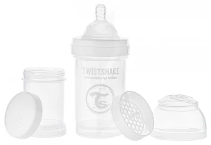 Twistshake Bib Anti-c Blanc 0+ 180ml