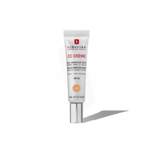 Erborian Cc Crème Spf30 Crème Soin Correcteur Doré Tube De 15 Ml