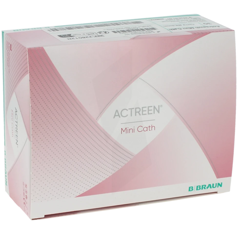 Actreen Mini Cath, Ch 12, Blanc , Bt 30