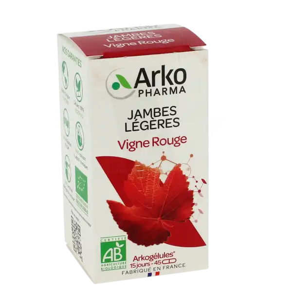 Arkogélules Vigne Rouge Bio Gélules Fl/45