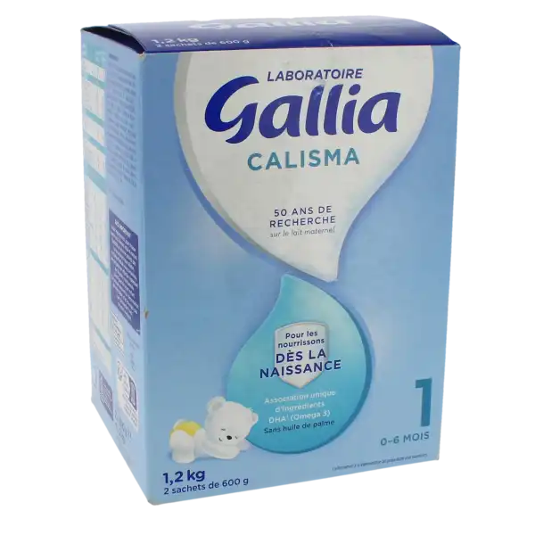 Gallia Calisma 1 Lait En Poudre 2 Sachets/600g