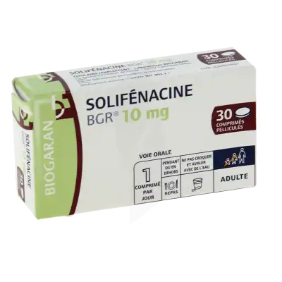 Solifenacine Bgr 10 Mg, Comprimé Pelliculé à Hagetmau