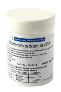 Comprime De Chlorure De Sodium, Pot 250 G (450 Comprimés)