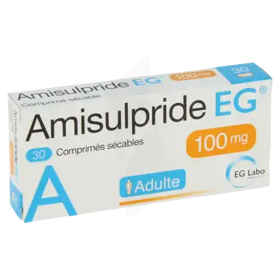 Amisulpride Eg 100 Mg, Comprimé Sécable à NOROY-LE-BOURG