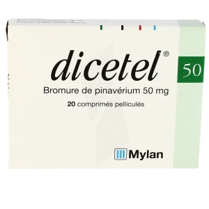 Dicetel 50 Mg, Comprimé Pelliculé