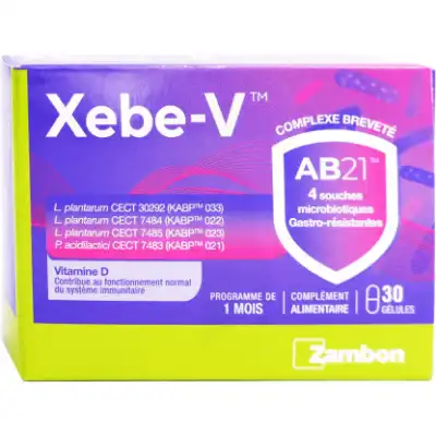 Xebe-v Gélules B/30 à CHÂLONS-EN-CHAMPAGNE