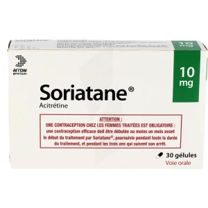 Soriatane 10 Mg, Gélule