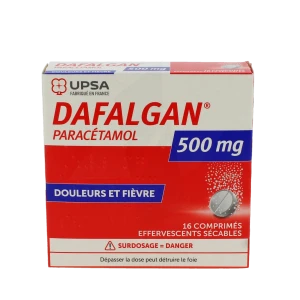 Dafalgan 500 Mg, Comprimé Effervescent Sécable