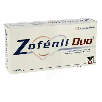 Zofenilduo 30 Mg/12,5 Mg, Comprimé Pelliculé à Agen