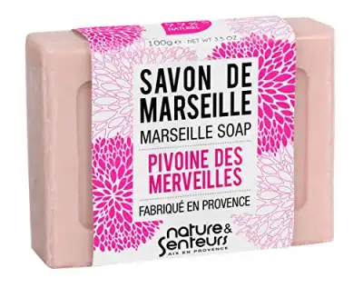 Natures&senteurs Savon De Marseille Pain De Savon - Pivoine Des Merveilles - à BRETEUIL