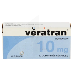 Veratran 10 Mg, Comprimé Sécable