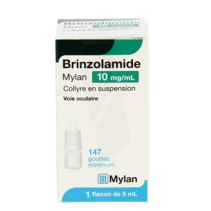 Brinzolamide Viatris 10 Mg/ml, Collyre En Suspension