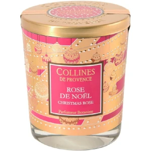 Collines De Provence Bougie Parfumée Rose De Noël 180g