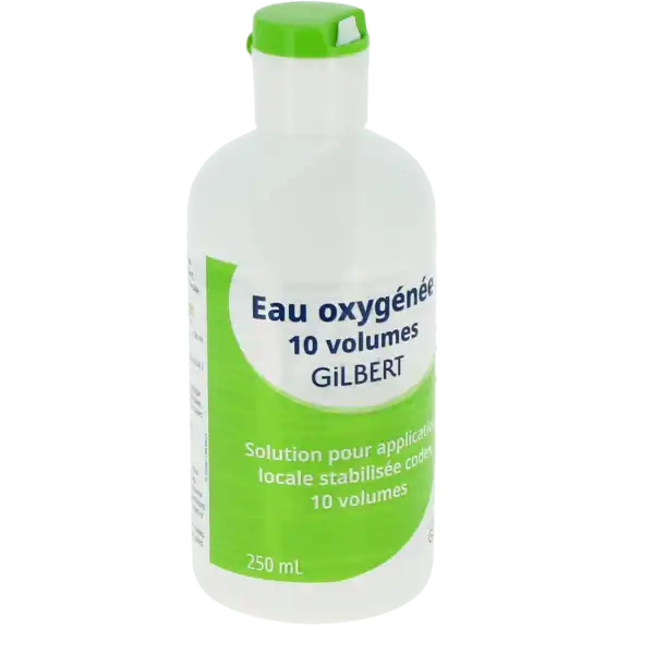 Eau Oxygenee Stabilisee Codex 10 Volumes Gilbert, Solution Pour Application Locale En Flacon