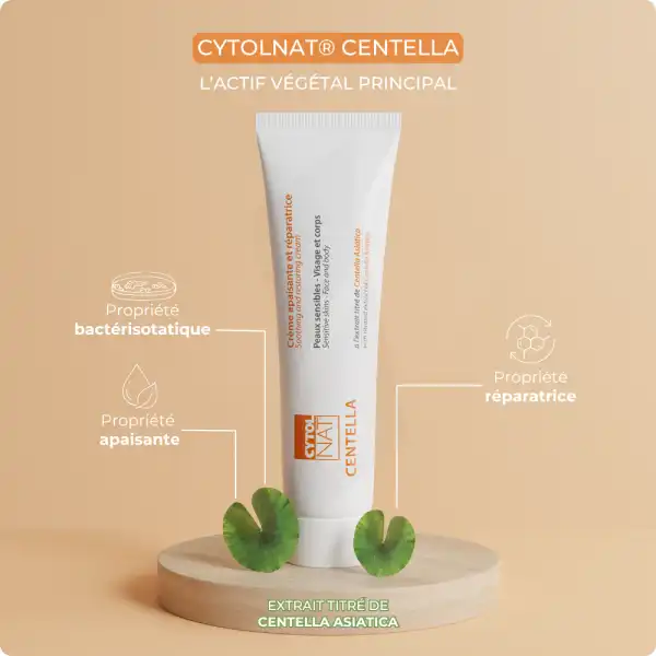 Cytolnat Centella Crème Apaisante Et Réparatrice 100 Ml