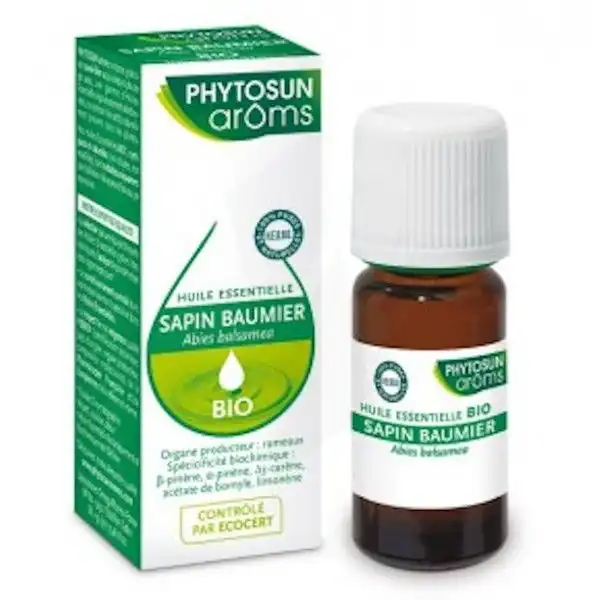 Phytosun Arôms Huile Essentielle Bio Sapin Baumier Fl/10ml