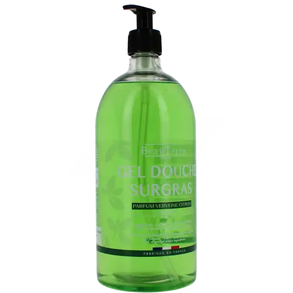 Beauterra - Gel Douche 3 En 1 - Verveine/citron 1l