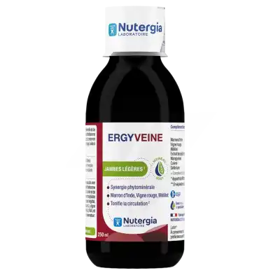 Nutergia Ergyveine Solution Buvable Fl/250ml à VILLENAVE D'ORNON