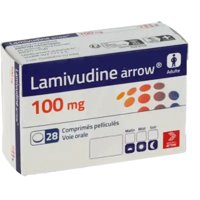 Lamivudine Arrow 100 Mg, Comprimé Pelliculé à STRASBOURG