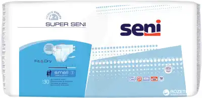 Super Seni Change Complet Small Sachet/30 à Mouroux