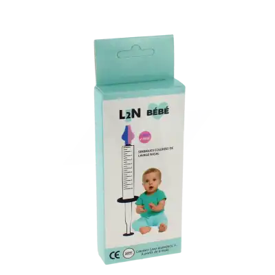 L2n Seringues Lavage Nasal Colorés B/2 à Paris