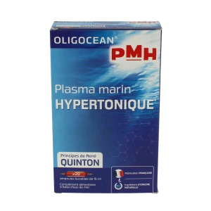 Pmh Plasma Marin Hypertonique Solution Buvable Revitalisant 20 Ampoules/15ml