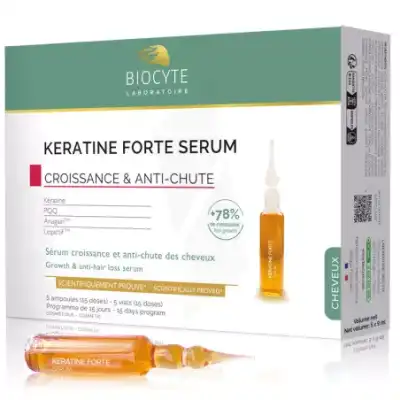 Acheter Biocyte Kératine Forte Sérum 5 ampoules/9ml à Angers