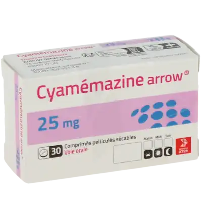 Cyamemazine Arrow 25 Mg, Comprimé Pelliculé Sécable à Casteljaloux