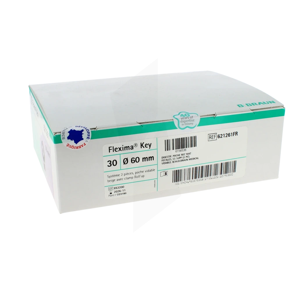 Flexima Key Roll Poch Vid F/cl Bge 60mm B/30