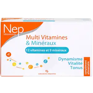 NEPENTHES multivitamines et minéraux Comprimés B/40