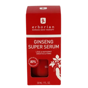 Erborian Ginseng Super Sérum - Sérum Lissant Fl Doseur/30ml